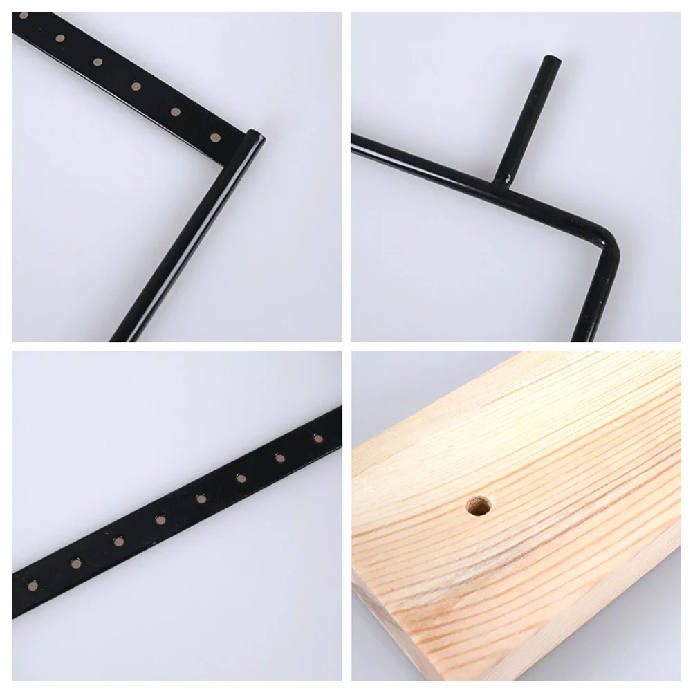 

Деревянная основа для демонстрации ювелирных изделий St ожерелье серьги ganizer браслет стеллаж для хранения металлический яркий цвет антикоррозийный домашний декор