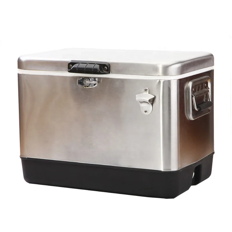 

Stainless steel cooler case for outdoor activities to keep cool and fresh