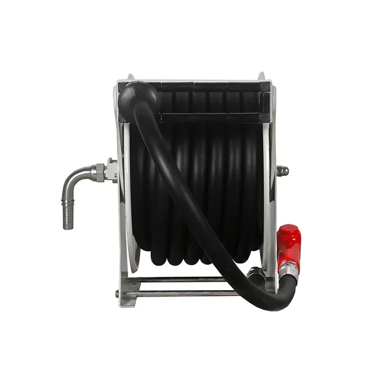 10m 15m  Retractable Fuel Hose Reel For Petrol