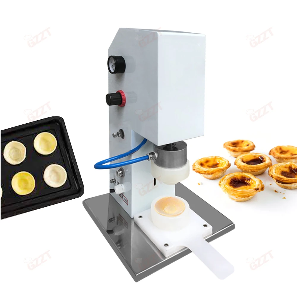 

2026, New modelPneumatic Choco Meat Pie Crust Shaping Portuguese Egg Tart Making hine for Forming Pine Tart