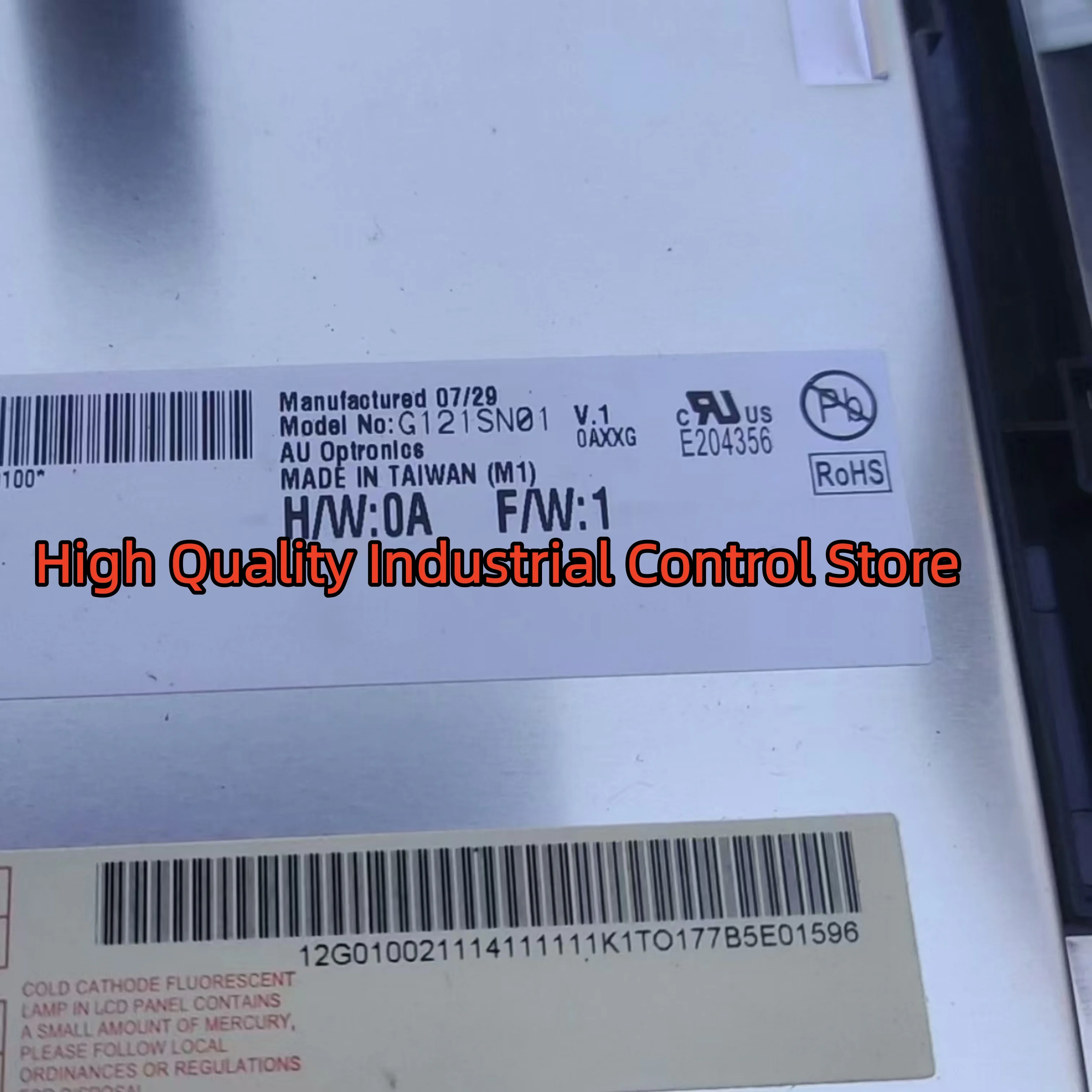 

Liquid crystal display (LCD) screen G121SN01 V.1 G121SN01 V.3 brand new