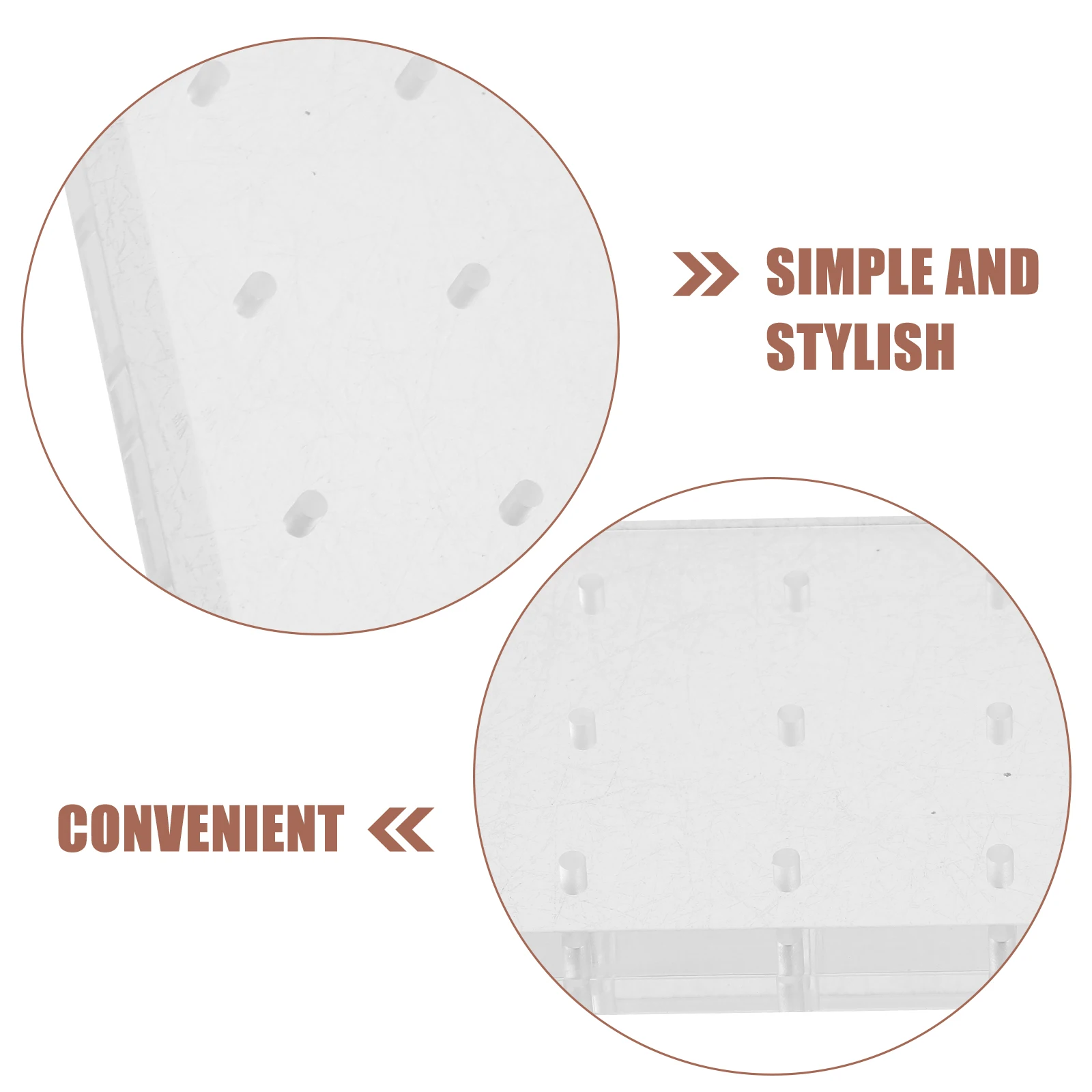 1 stücke Nagel Bohrer Display Rack Acryl Mehrere Slot Organizer Für Maniküre Werkzeuge Nail art Zubehör Halter Schleifen Kopf