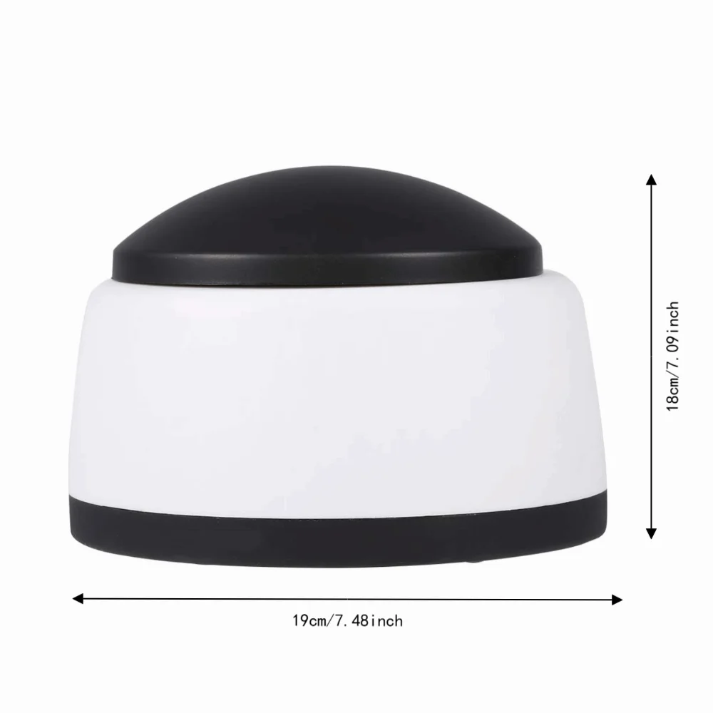 Plastic Nail Polish Remover Machine White 36W Power Electric Nail Steamer Steam Technology Automatic Working
