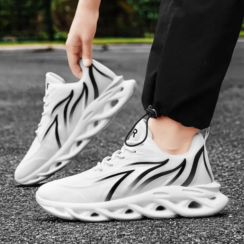 

Мужские кроссовки, мужская спортивная обувь для бега, легкие мужские кроссовки, уличная дышащая повседневная обувь с сеткой, спортивная мужская теннисная обувь для бега