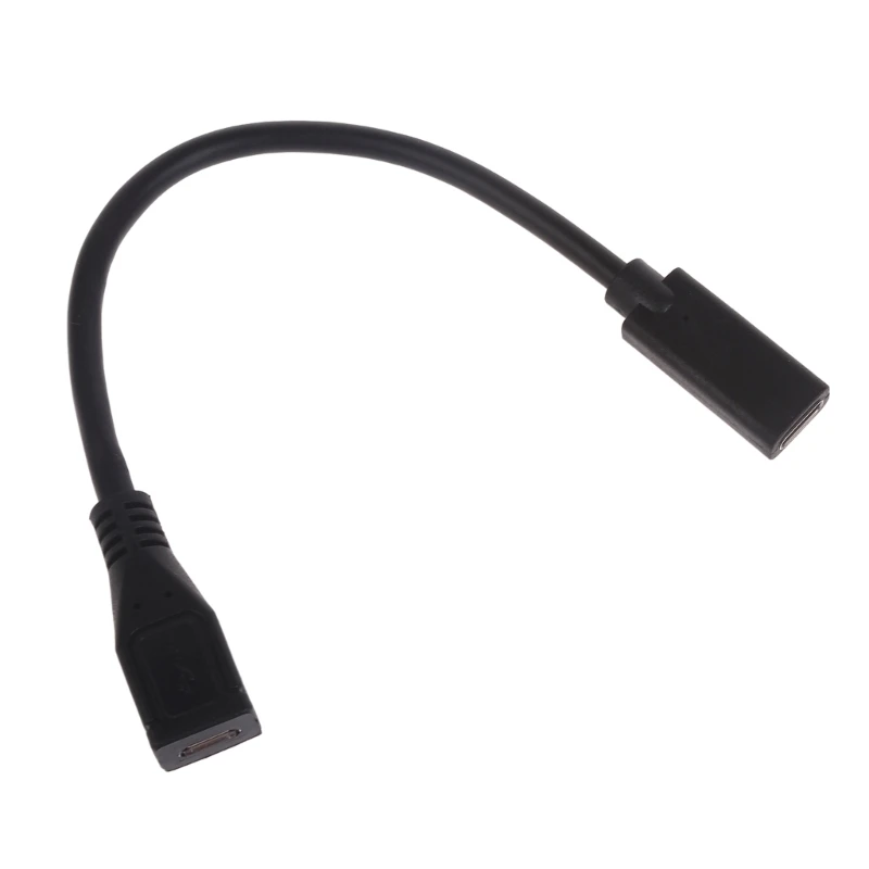 مايكرو USB أنثى إلى نوع c أنثى محول مهائي كابلات OTG شحن ونقل البيانات موصل كابل 40 واط 480 ميجابت في الثانية