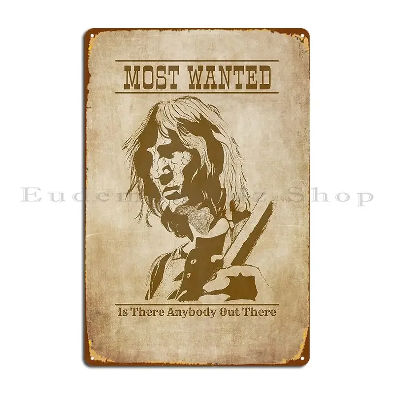 Roger Western Wanted Style Prints Metal Signs Wall Cave Club Garage Iron Mural Tin Sign Poster