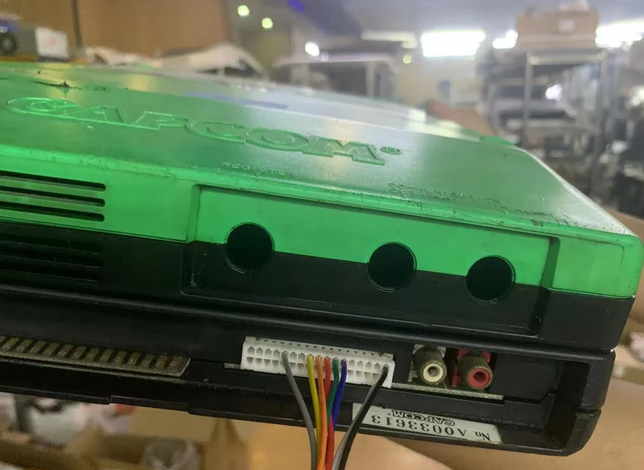 ARCADE KAPUKOM CPS2 reverse action connecting wire