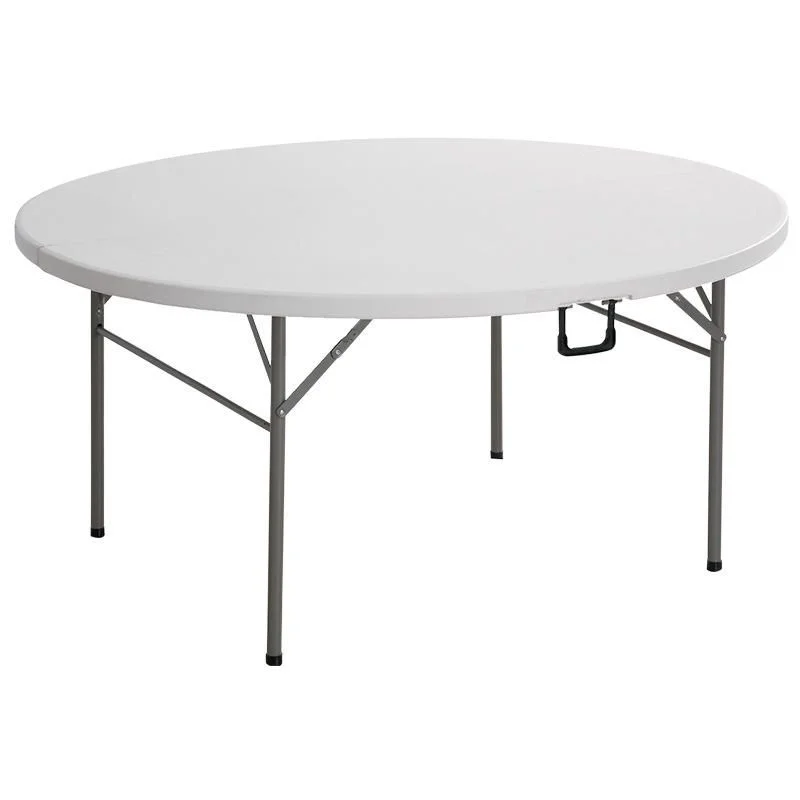 

Manufacturer Wholesale Portable Folding Table Outdoor Activities Hotel Wedding Plastic Large Round Folding Table