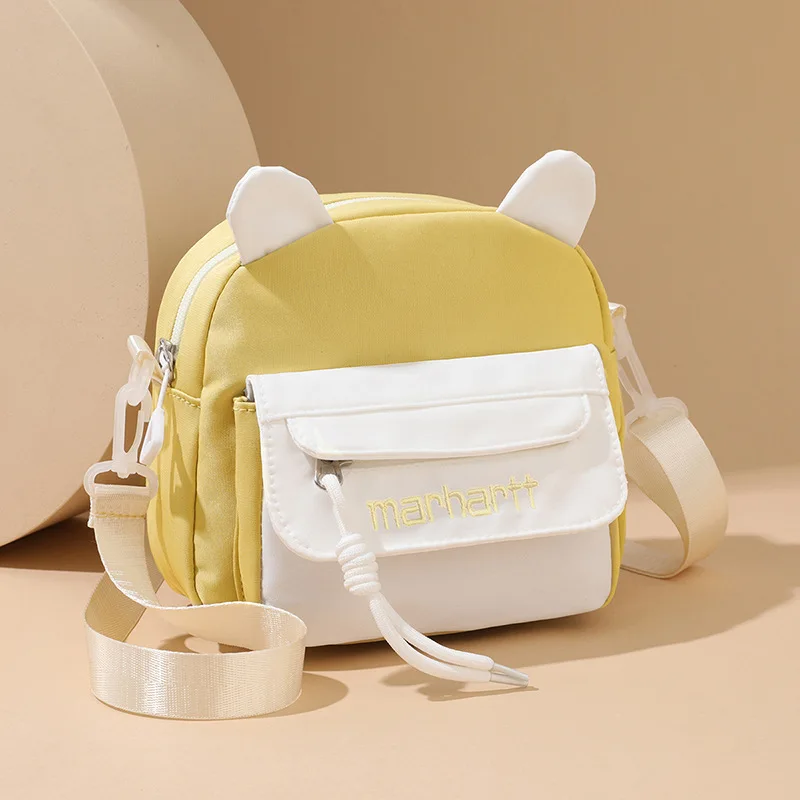 

Cute Cat Ear Shoulder Bag Comfortable and Versatile Texture Crossbody Bag for Women Girls Students Soft and Adorable Phone Bag'