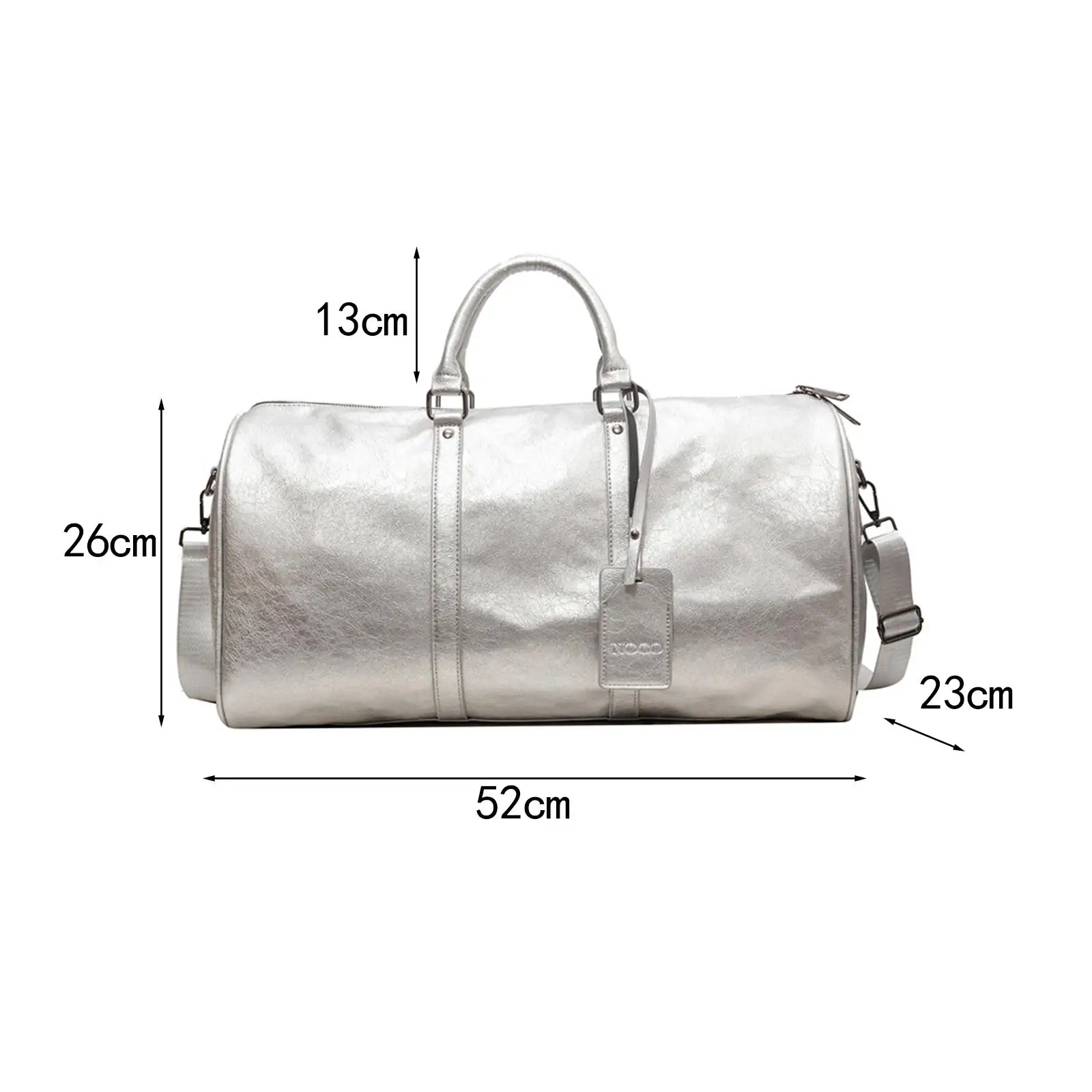 

Спортивная сумка из искусственной кожи, легкая сумка-тоут для мужчин и женщин, вместительная сумка для кемпинга, тренировок, фитнеса