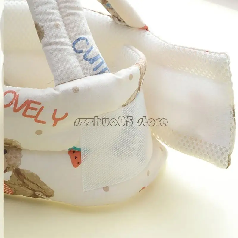 M3GE Lovely Baby Learning to Walk Safety Hat Toddler Head Protections Hat Cartoon