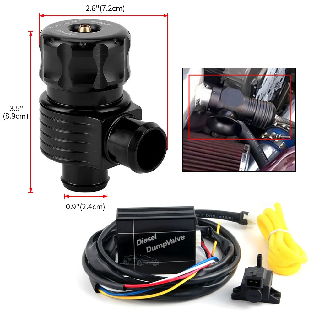 

Универсальный турбовыдувной клапан, комплект электронных дизельных клапанов Digitech BOV, алюминиевый клапан управления повышением