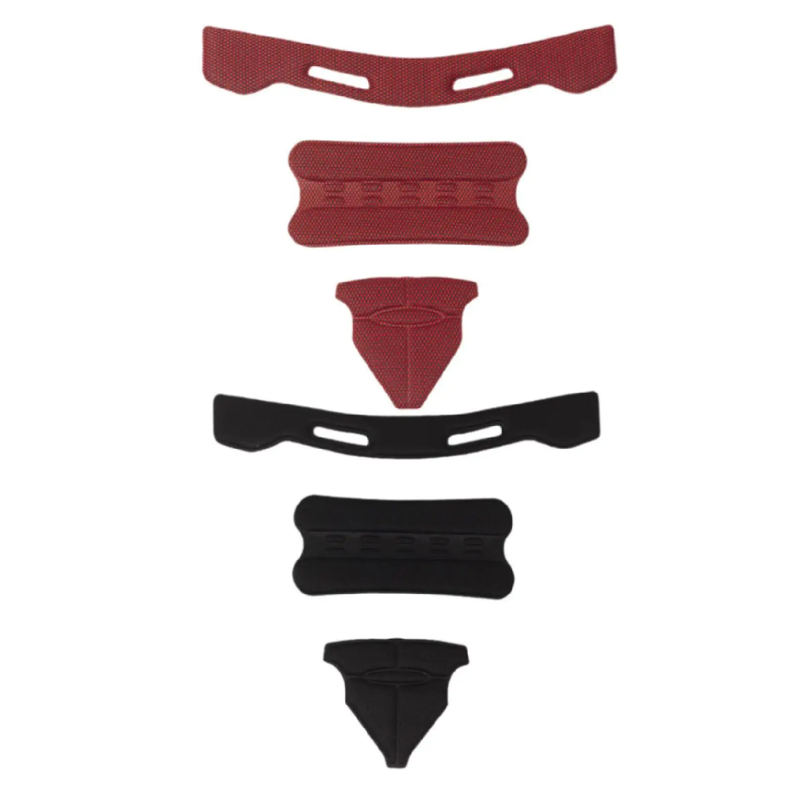 

Helmet Padding Kit Helmet Pads Soft Sponge Breathable Riding Accessory Cushions