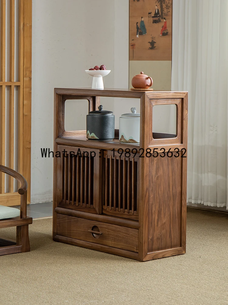 YFY Tatami Tea Table Side  Corner  Tea  Japanese Style Tea Table Low Cabinet New Chinese Style Solid Wood  Storage Cabinet