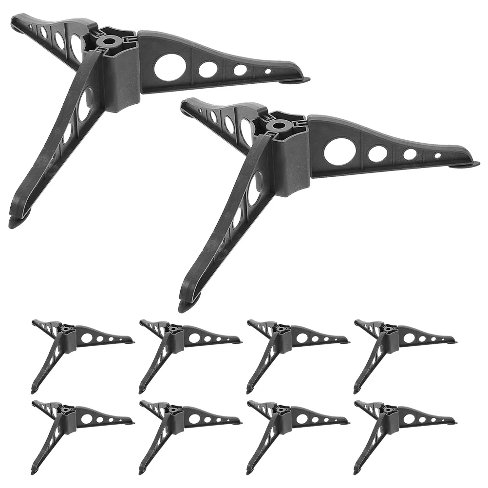 

10Pcs Christmas Tree Stand Artificial Plastic Xmas Tree Holder Base Sturdy Support for Home Decor Christmas Supplies