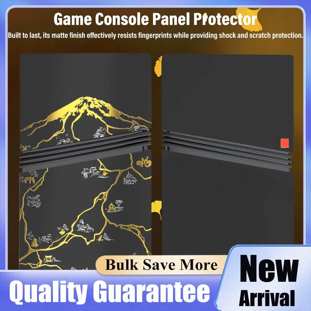 For Playstation 5/For PS5 Pro/For PS5 Slim Digital/Disc Console Limited Ghost Faceplate Replacement Faceplates Shell Cover Plate