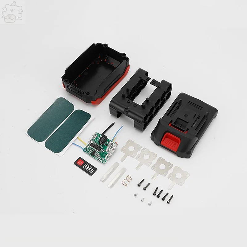 

10/15 Cell 18650 Lithium Battery Shell PCB Charging Protection Circuit Board Boxes For Angle Grinder Electric Drill Garden Tools