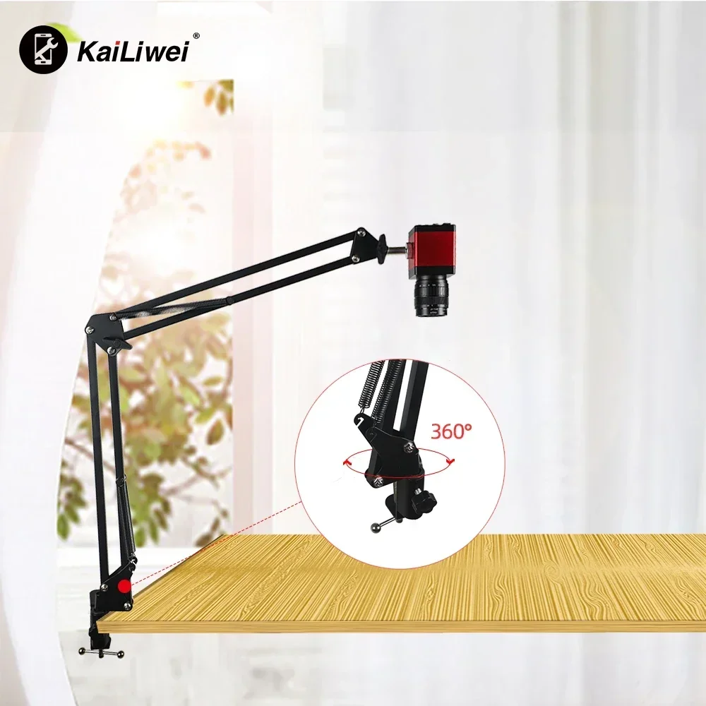 1080P HD Computer Camera Webcam 2 Megapixels Fixed Focus 85 Degree Wide Viewing Camera  Microscope With Deskrop Hand Stand