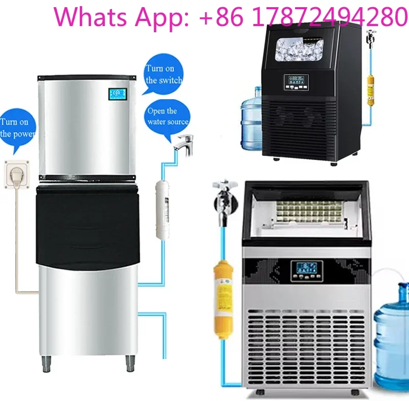 

Commercial Ice Maker Machine Restaurant Shop Hotel Factory Price Mini Ice Maker Machine Best Sale Ice Maker