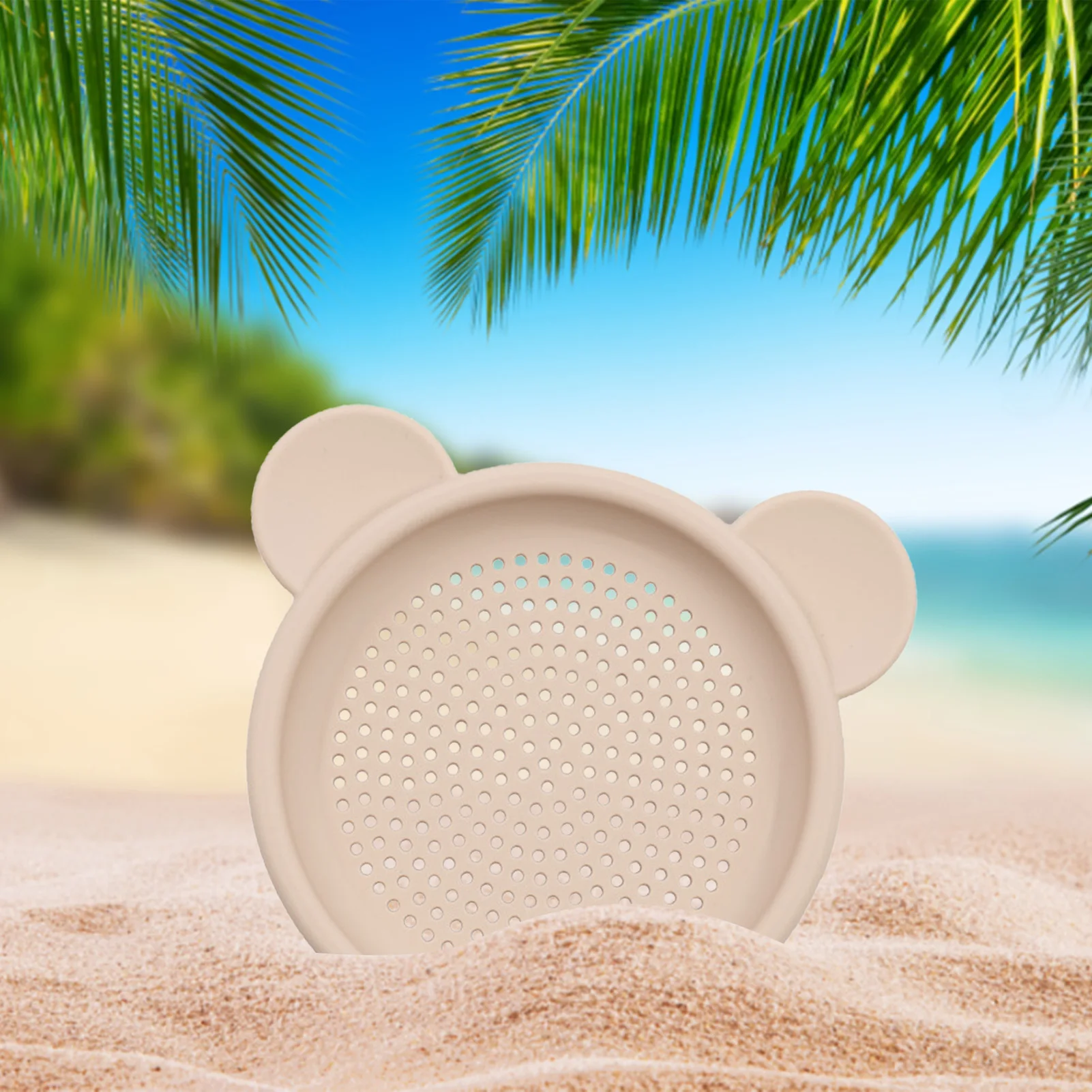 Silicone Sand Sieve Toy Sandbox Toys Summer Beach Toys For Kids Safe Silicone Children Cute Animal Model Ins RubberSand To