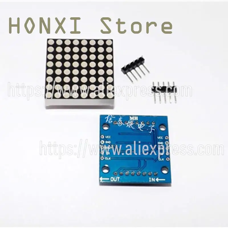 1PCS MAX7219 gitter einzigen-chip mikrocomputersteuerung module control modul stick led-modul display modul