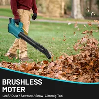 5000W Brushless Electric Air Blower Cordless Leaf Snow Dust Blowing Powerful Tool For Makita 18V Battery Pin for Lawn Care