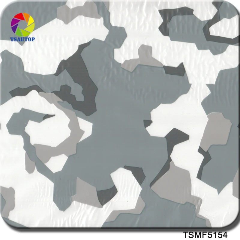 

TSAUTOP 0.5m*2m/10m TSMF5154 camo patterns water transfer film hydrographic film