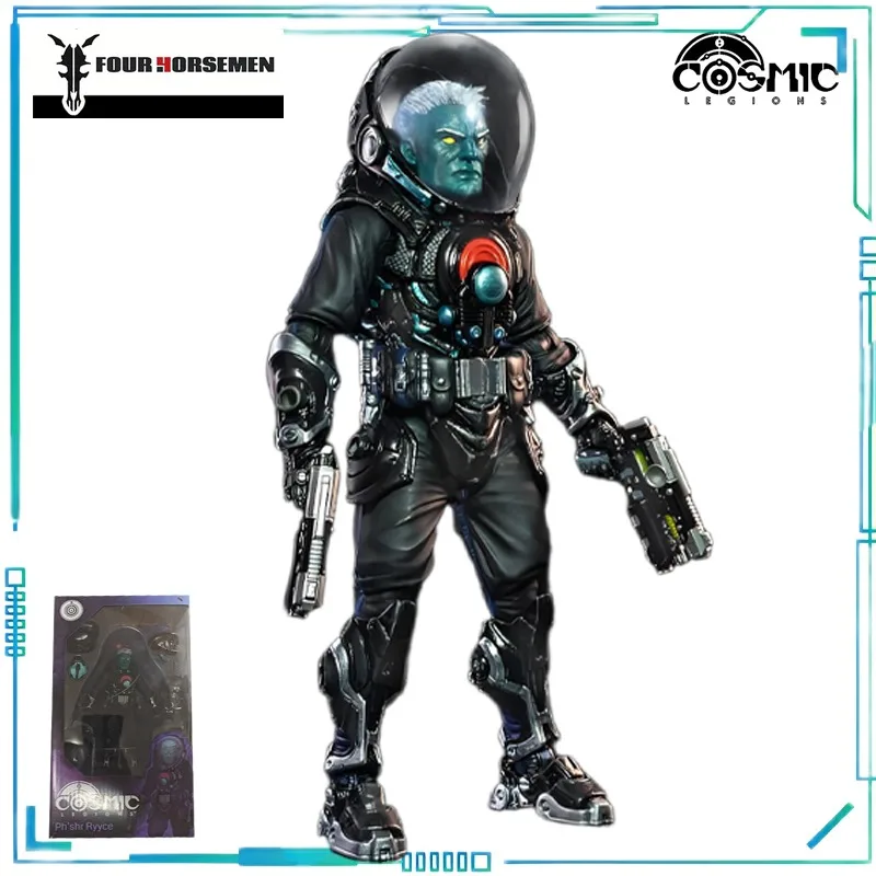 Four Horsemen Studios 正規品 Cosmic Legion シリーズ スペシャルリリース Crazy Walther Fisher Reese T.U.5。 C.C. ヘビーガンナー可動