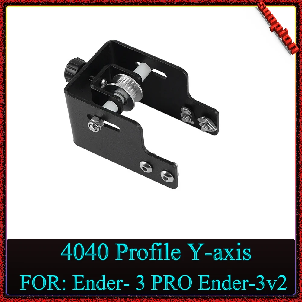 Black 4040 Profile Y-axis Synchronous Belt Stretch CR-10S Straighten Tensioner For Creality CR-10 3D Printer Parts