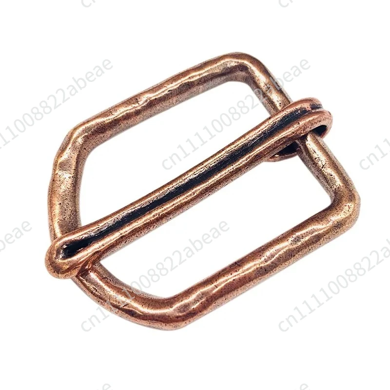 Mens D-shaped Needle Pin Belt Buckle Retro Webbing Strap Waistband Head Belt Buckle DIY Accessories Copper Brass 30mm/36mm/38mm
