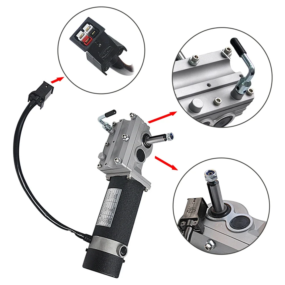 Инвалидная коляска постоянного тока с высоким крутящим моментом, 24 В, 320 Вт, соотношением 1:32, для использования в инвалидной коляске