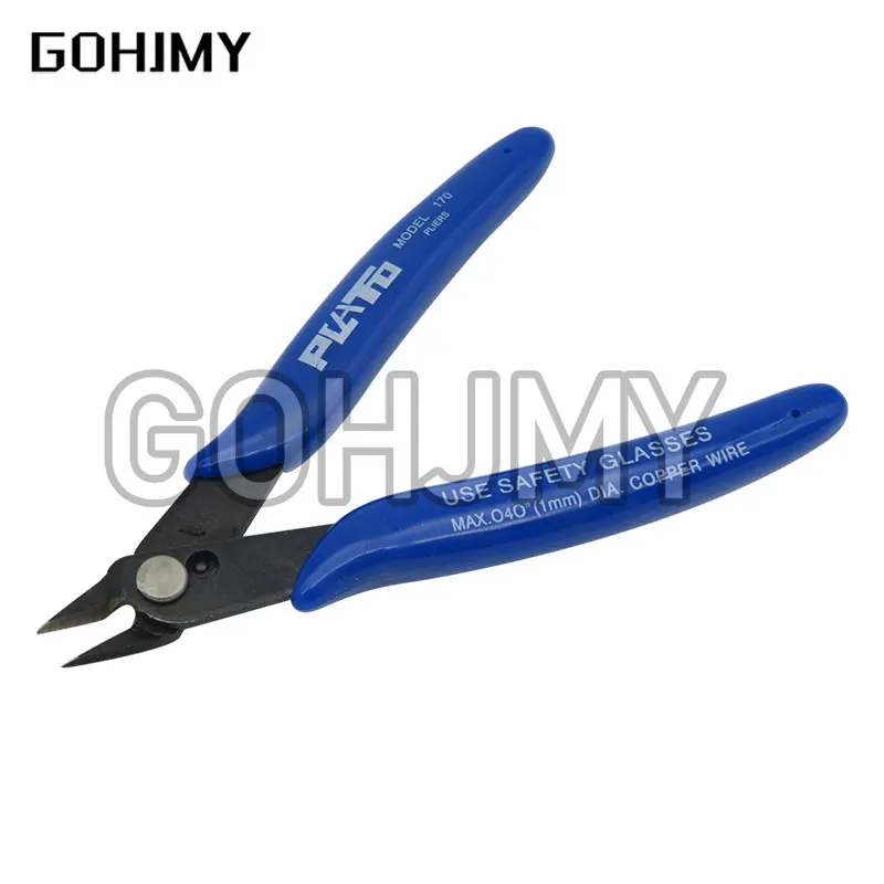 PLATO 170 Wishful Clamp DIY Electronic Diagonal Pliers Side Cutting Nippers Wire Cutter 3D printer parts