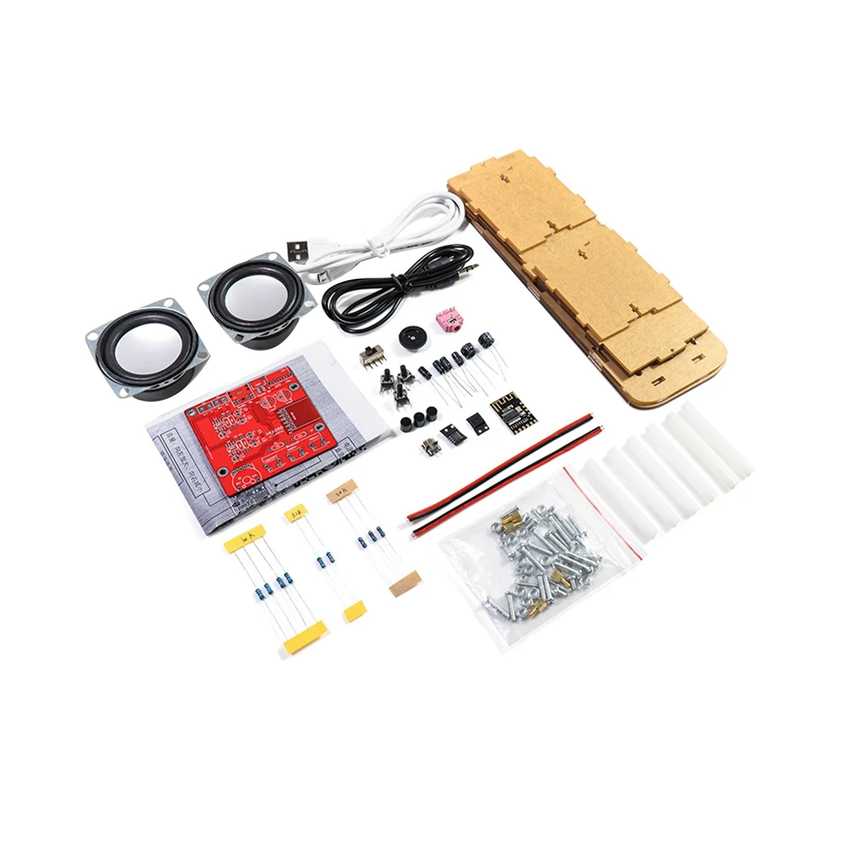 DIY Bluetooth Speaker Kit Electronics DIY Soldering Project Practice Solder Assembly DIY Electronic Kit Component