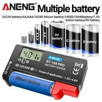ANENG BT-168 PRO Battery tester Capacity Checkered load analyzer Digital Battery Tester Universal 9V/AAA/ AA Button Cell Test
