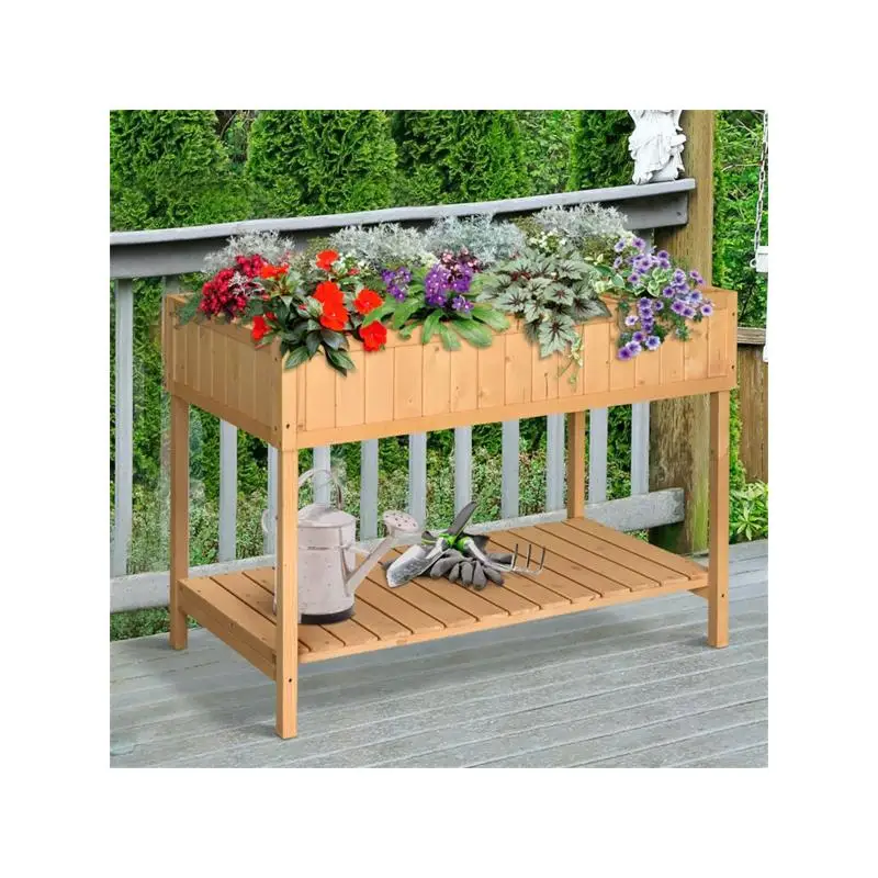 Raised Garden Bed with Durable Design and Easy Assembly, Ideal for Vegetables and Flowers, Perfect for Outdoor Gardening