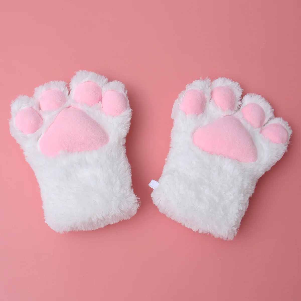 Conjunto de fantasia de cosplay de gato, 5 peças, inclui orelhas de cauda, colar, patas, luvas, confortáveis, acessórios de festa de longa duração