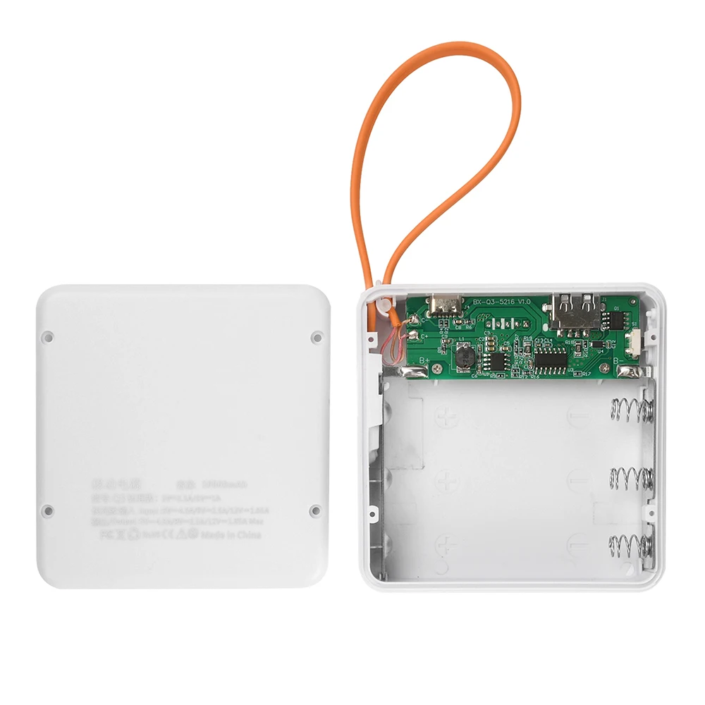 DIY 3*18650 Batterie-Powerbank-Kit 10W 22.5W Schnellladegehäuse mit Ladekabel, abnehmbar, schweißfrei, mobiles Stromversorgungs-Kit – Detail 23