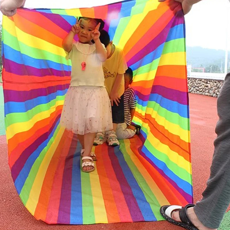 

Rainbow Tunnel Kids Sensory Play Obstacle Games For Outdoor Fun Kindergarten Activities Party Favors juegos Ie libre Nños