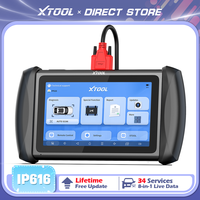 XTOOL InPlus IP616 OBD2 Diagnostic Tools All Software Lifetime Free Updates FCA AutoAuth 34 Resets Automotive Scanner CAN FD