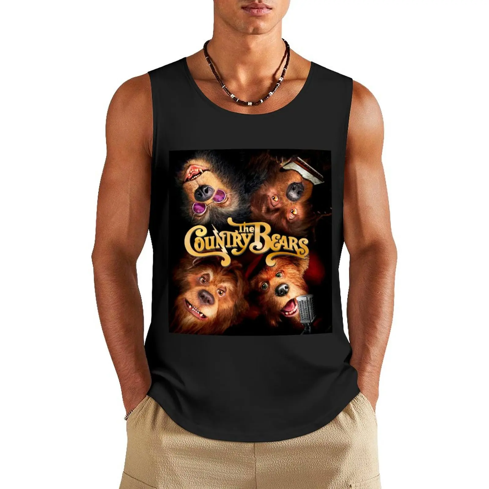 

The Country Bears Tank Top sleeveless jackets Bodybuilding shirt