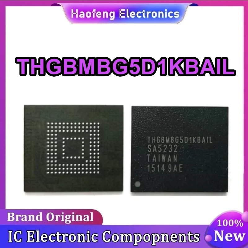 thgbmbg5d1kbail-4g-bga153-emmc-0-10-circuito-integrado-de-biblioteca-de-fuentes-nuevo-original-en-stock