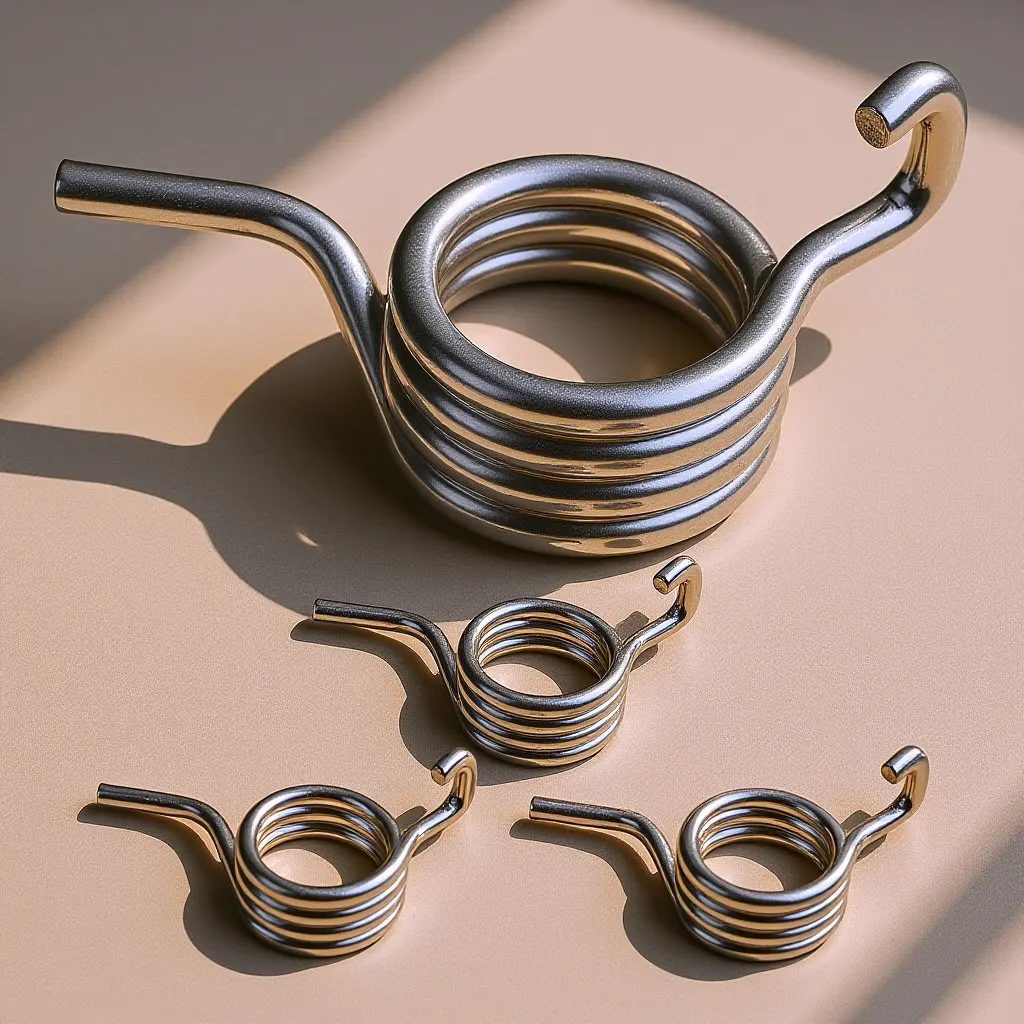

4Pcs Lightweight Aluminum Alloy Foot Peg Springs for Motorcycle Off-Road Use Pedal Return Spring Side Footrest Spring Universal