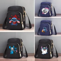 Cute Stitch Women's Bags Shoulder Bag Disney Cell Phone Purse Bags for Women Female Crossbody Bag Halloween Stitch Lady Bags