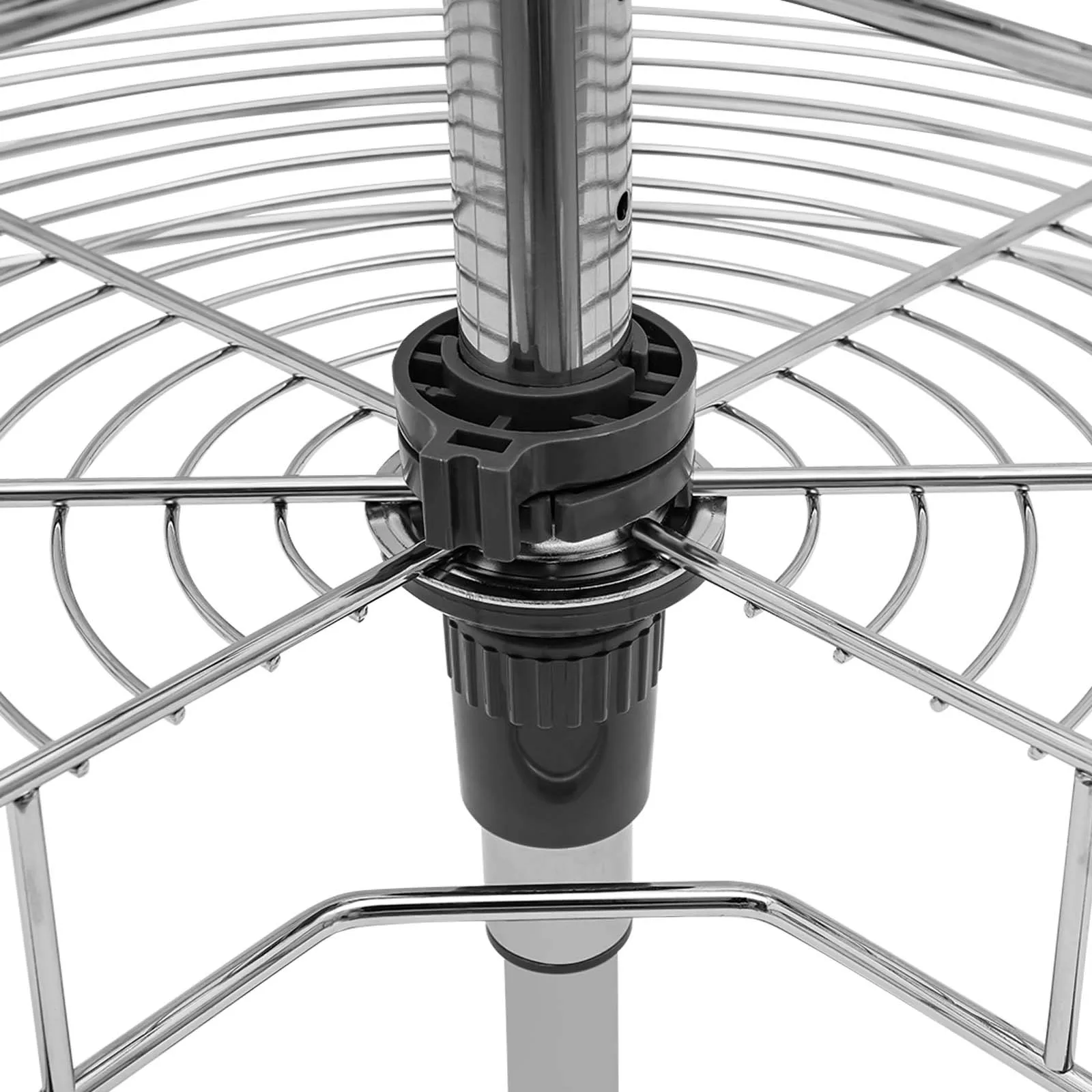 2 Tier 360° Rotating Kitchen Shelf 23.62 Inches Removable Basket Shelf Organizer Base Cabinet Space-Saving Storage