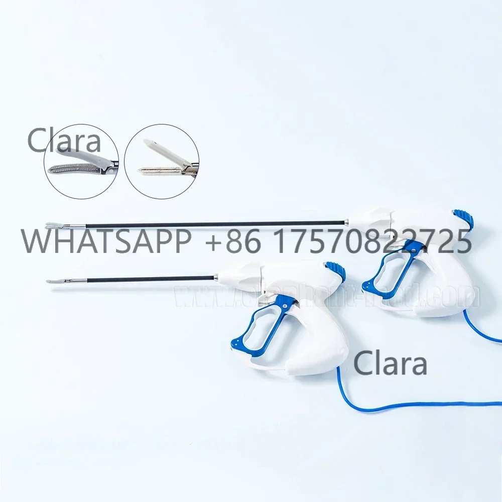 Clara Tools Store2025.4 Laparoscopic Bipolar Vessel Sealer Cutter Forceps With Golden Curved Jaw 5mm   Clara Tools Stor