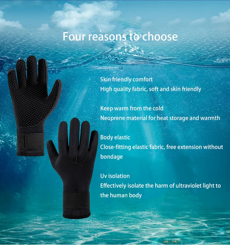 Tauchhandschuhe, Socken, Kopfbedeckungen, Tauchausrüstung, verschleißfest, verhindern Durchbruch und hält warm, Strandkämmen, Schutzausrüstung – Detail 11