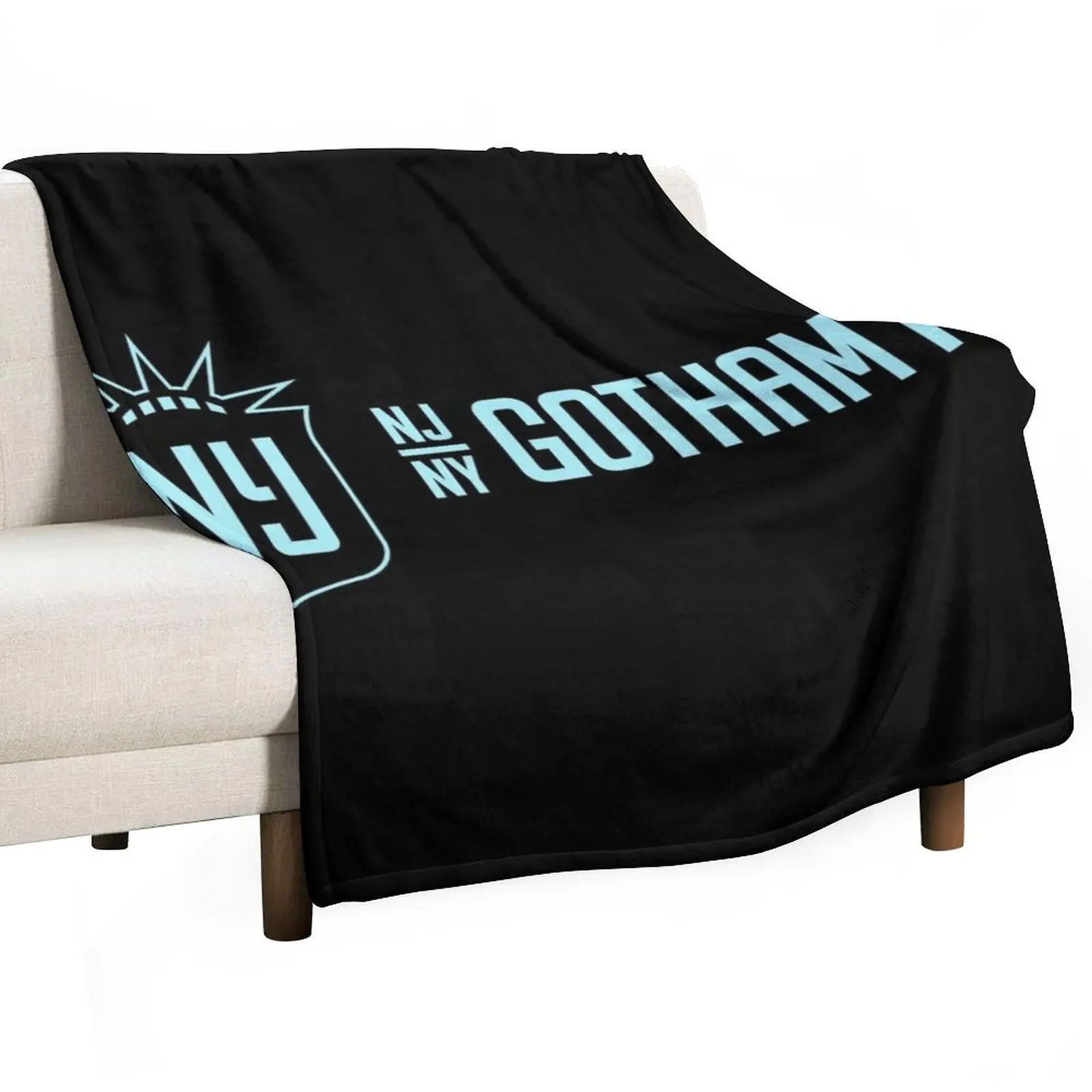 Gotham Fc Merch Gotham Fc Logo Throw Blanket Extra Large Throw Decorative Sofas Plaid Blankets