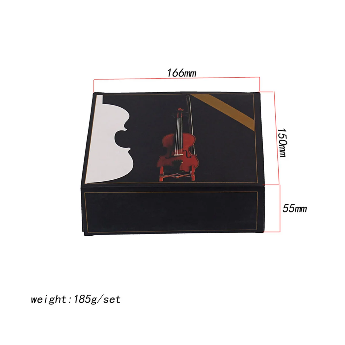 

Violin Folding Stand Support Professional Portable Foldable Display Musical Instrument Fiddle Floor Holder Rack Accessories (Dar
