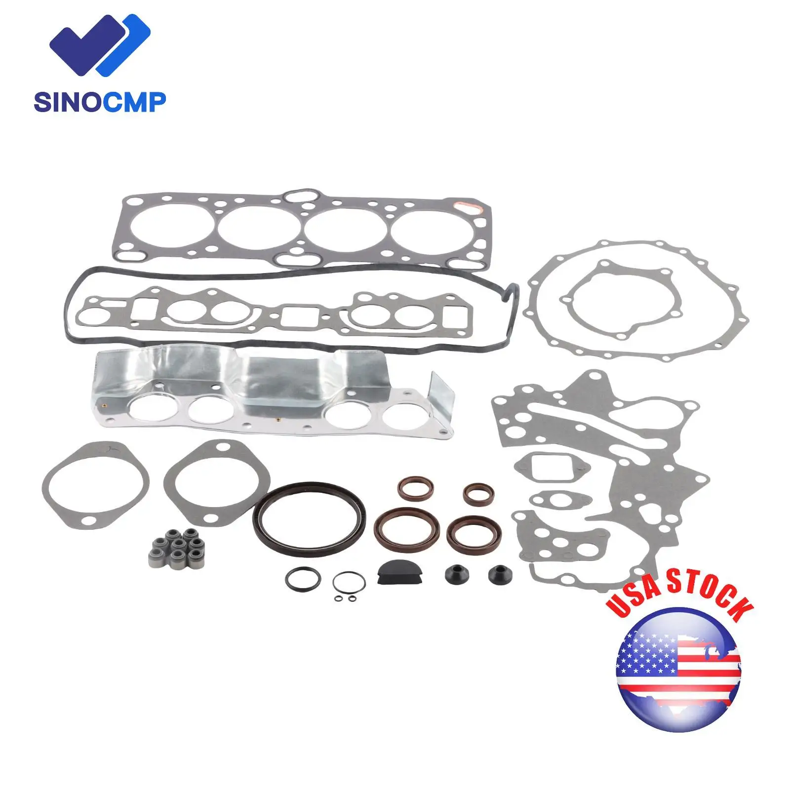 

SINOCMP 4G64 8V комплект прокладок для капитального ремонта двигателя Mitsubishi, вилочный погрузчик Clark