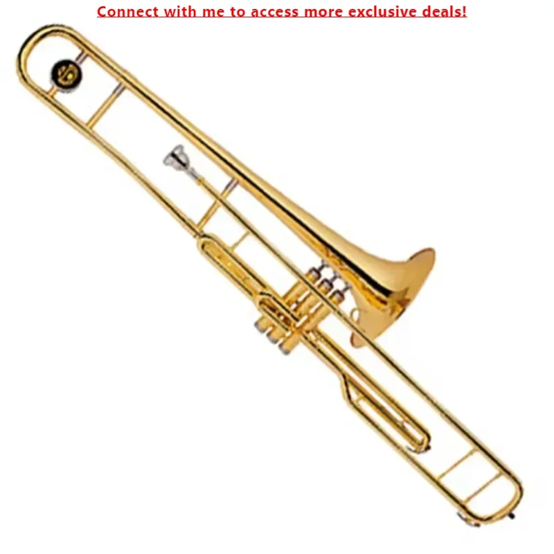 

SEASOUND OEM New Arrival Gold 3 Pistons Trombone JYTB510 Musical Instrument